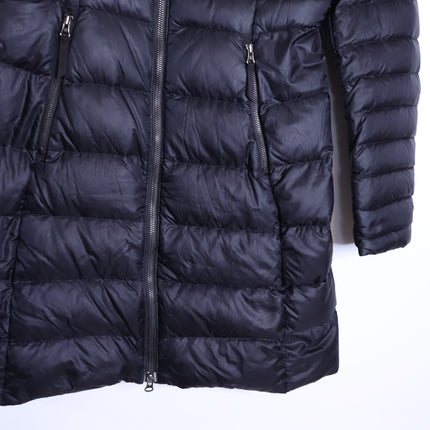 LULULEMON Brave The Cold Goose Down Jacket Black Knee Length Women's 4