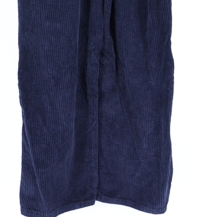 Lisa Says Gah Lucy Corduroy Overalls Black Straight Leg Bottom Women's M