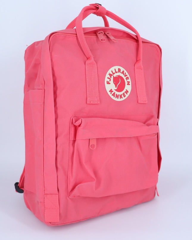 Fjallraven Kanken Classic Backpack Peach Pink 16L Lightweight Convertible Bag