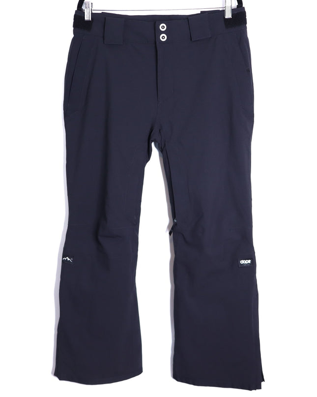 Dope Con Ski Pants Black Outdoor Insulated Water Resistant Women's L