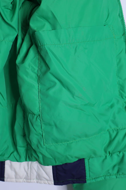 WOOLRICH VTG 1970's Goose Down Winter Coat Green Snow Jacket Women's S