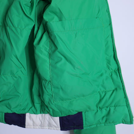 WOOLRICH VTG 1970's Goose Down Winter Coat Green Snow Jacket Women's S