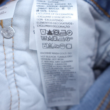 Levi's 501 Original Straight Jeans Blue NWT Mid Rise Regular Fit Men's 36X34