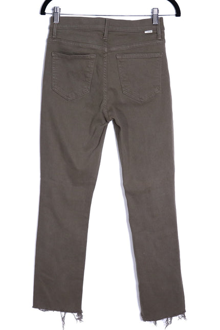 MOTHER Rascal Ankle Step Fray Jeans Capers High Waisted 5 Button Women's 27