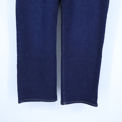 Frame Pixie Le Sleek Jeans Fairway Blue High Rise Straight Leg Women's 32
