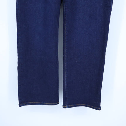 Frame Pixie Le Sleek Jeans Fairway Blue High Rise Straight Leg Women's 32