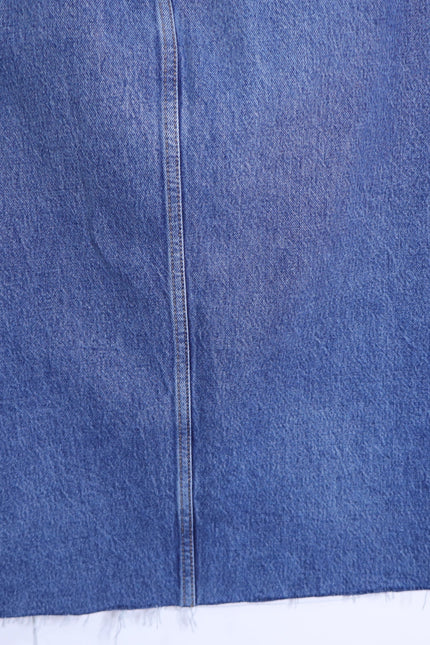 REFORMATION JEANS Jagger Denim Midi Skirt Hemlock Classic Blue Women's 30