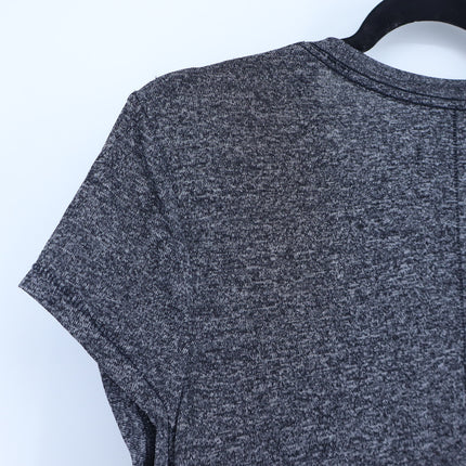 Rag & Bone Jean Tee Heathered Charcoal Gray Short Sleeve Crew Neck Women's S