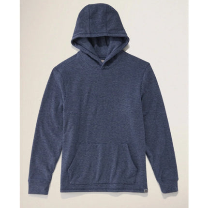 Flag & Anthem Super Soft Fleece Pullover Hoodie Navy Heather Sweatshirt Men's XL