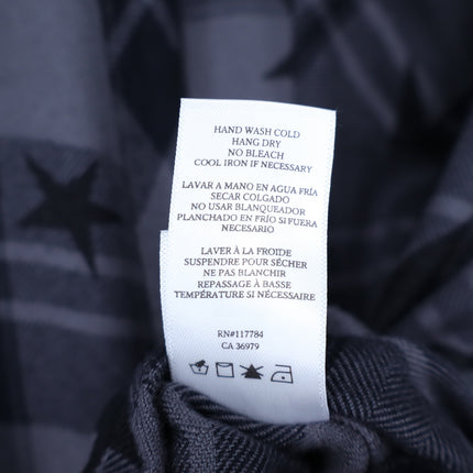 Rails Hunter Shirt Ash Twilight Stars Button Up Plaid Collared Blouse Women's S