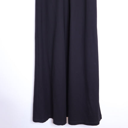 POMANDER PLACE NWT Lorelai Maxi Dress Black White Colorblock Women's M