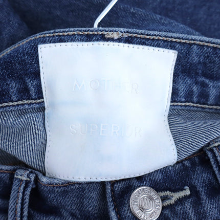 Mother Superior The Insider Jeans Blue Destination Unknown Ankle Women's 25
