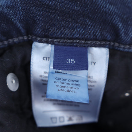 Citizens of Humanity The Elijah Jeans Dark Wash Blue Straight Leg Men's 35