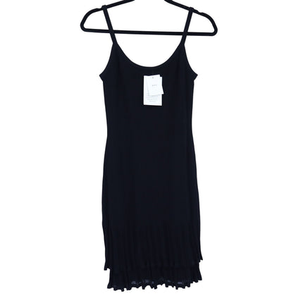 A.L.C. Lex Strap Mini Dress Black NWT Layered Ruffle Skirt Women's L