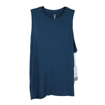 Vuori Energy Top Moss Heather NWT Performance High Neck Knit Tank Women's M