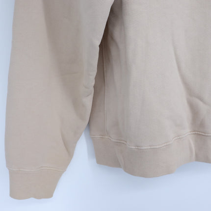 MADHAPPY Beige Classic Hoodie Fleece Sweatshirt Midweight Hoodie Women's L