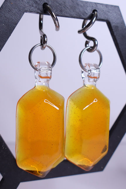 GLASSWEAR STUDIOS Handmade Fantasy Orange Rupee Weights 10g/2.5mm Hangers