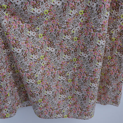Nation Ltd Embry Midi Dress Dear Abby Floral Smocked Strappy Sleeve Women's XS