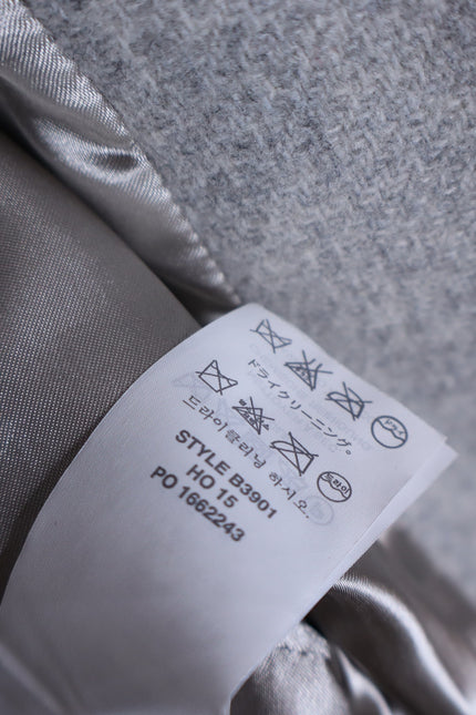 J. CREW Chateau Parka Italian Wool Stadium Cloth Heather Dusk Gray Women's 4