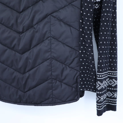 Krimson Klover Switchback Hybrid Jacket Black Nordic NWT Full Zip Women's S