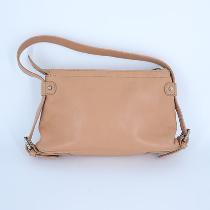 Marc Jacobs Leather Mini Shoulder Bag Beige Tan Y2K Neutrals Pochette