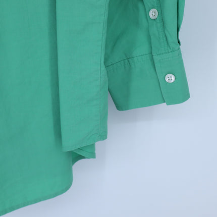 Rails Arlo Shirt Kelly Green Button Up Long Sleeve Relaxed Fit Women's M