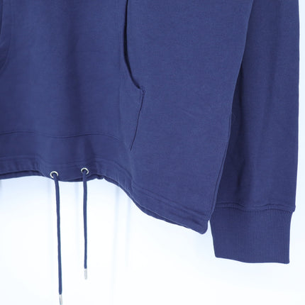 Kenzo Logo Hoodie Sweatshirt NWT Blue Embroidered Graphic Pullover Men's L