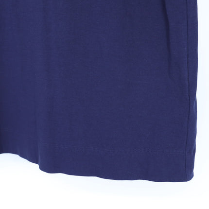 Lafayette 148 The Modern T-Shirt Navy Blue Crew Neck Short Sleeve Women's S