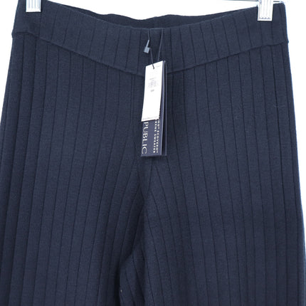 Banana Republic Serene Sweater Pants Black NWT High Rise Pull On Women's XXS