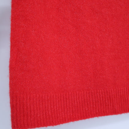 SEZANE Samuel Jumper Vest Red NWT Pullover Sleeveless Sweater Women's S