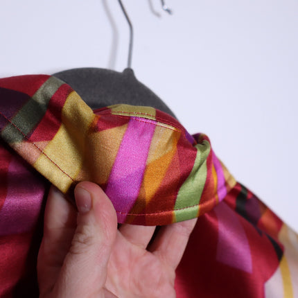ESCADA Bozena Blazer Fantasy Multicolor Geometric Single Button Women's 40/US10