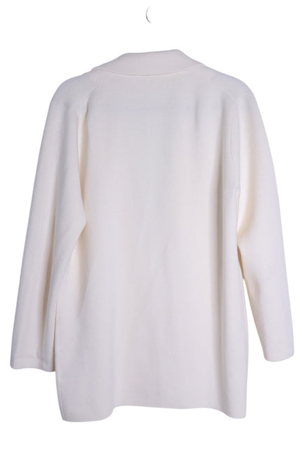 J.CREW Cecile Relaxed Sweater Blazer Ivory One Button Long Sleeve Women's S