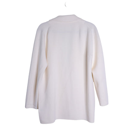 J.CREW Cecile Relaxed Sweater Blazer Ivory One Button Long Sleeve Women's S