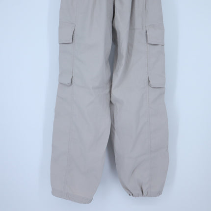 Lululemon Wide Leg Cargo Pants Downtown Tan Mid Rise Oversized Women's XXS