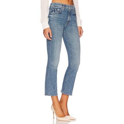 Mother Superior Blue The Insider Ankle Jeans Blue Destination Unknown NWT Women's 24