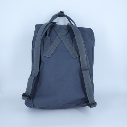 Fjallraven Kanken Classic Backpack Graphite UN Blue 16L Convertible Bag