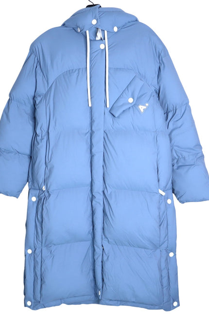 THE ARRIVALS Turbo Puffer Sleeper Coat Vintage Blue Long Sleeve Women's XS