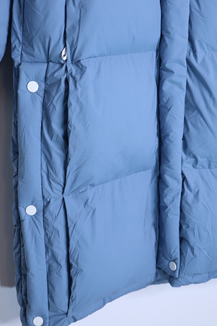 THE ARRIVALS Turbo Puffer Sleeper Coat Vintage Blue Long Sleeve Women's XS