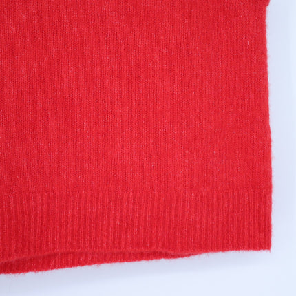 SEZANE Samuel Jumper Vest Red NWT Pullover Sleeveless Sweater Women's S