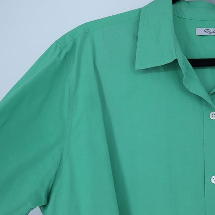 Rails Arlo Shirt Kelly Green Button Up Long Sleeve Relaxed Fit Women's M