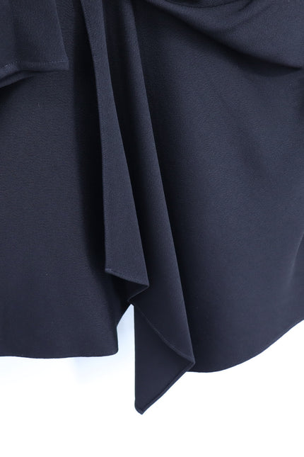 A.L.C Kay Mini Dress Black NWT Asymmetrical Skirt Long Sleeve Women's 4