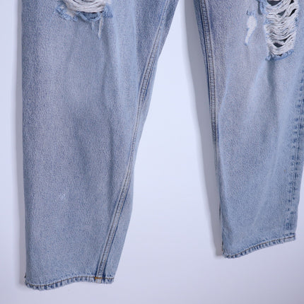 ALLSAINTS Zelma Jean NWT Light Indigo High Rise Ankle Straight Leg Women's 31