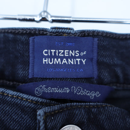 Citizens of Humanity The Elijah Jeans Dark Wash Blue Straight Leg Men's 35
