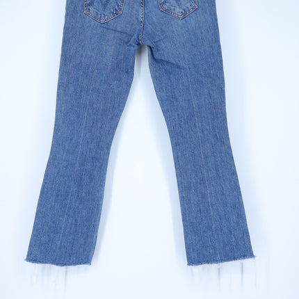 Mother Superior The Insider Jeans Blue Destination Unknown Ankle Women's 25