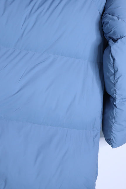 THE ARRIVALS Turbo Puffer Sleeper Coat Vintage Blue Long Sleeve Women's XS