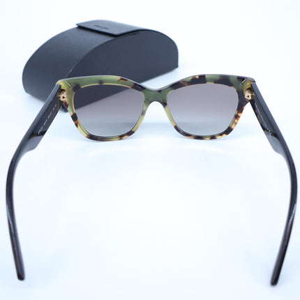 Prada Cat Eye Sunglasses Tortoise Brown Gradient 3890A7 Women's