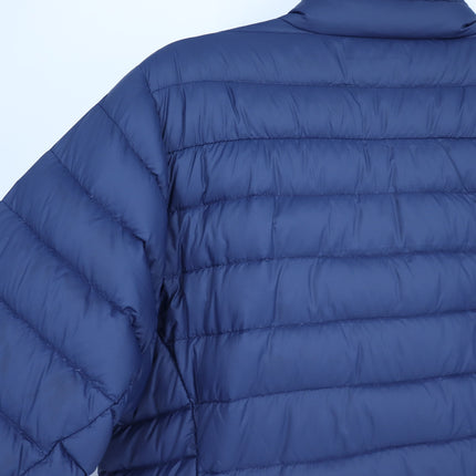 Patagonia Down Sweater Jacket Navy Blue Puffer 800 Fill Long Sleeve Men's S