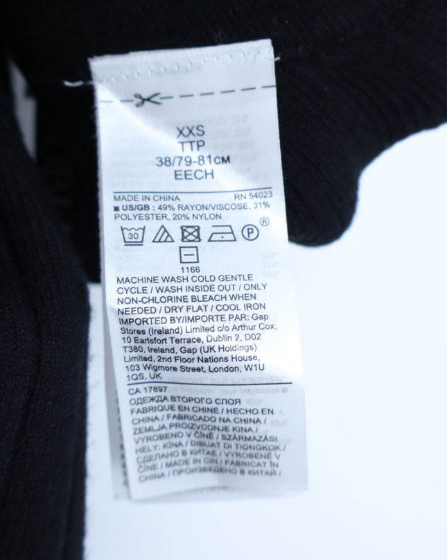 Banana Republic Serene Sweater Pants Black NWT High Rise Pull On Women's XXS
