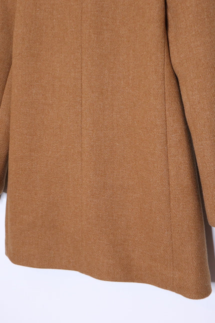 J. CREW Lodge Coat Italian Stadium Wool Jacket Heather Acorn Quilted Women's 0