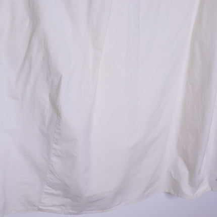 CHEZ VIDALENC Oversized Balloon Shift Dress White Sleeveless Women's 3/ US 6-8